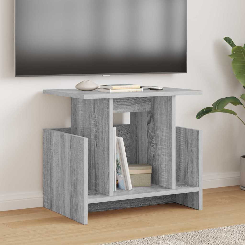 TV-standaard Grijs Sonoma 50 x 35 x 45 cm Bewerkt hout is nu te koop bij PeponiXL, paradijselijk wonen!