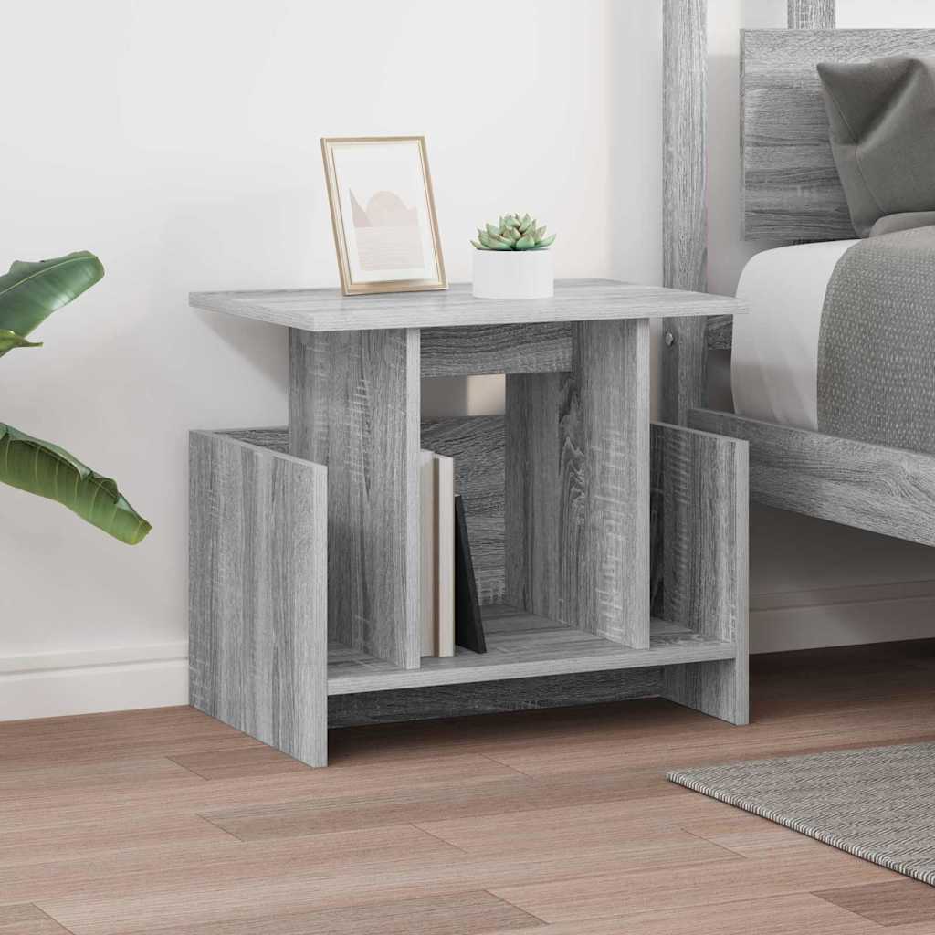 TV-standaard 2 pcs Grijs Sonoma 50 x 35 x 45 cm Bewerkt hout is nu te koop bij PeponiXL, paradijselijk wonen!