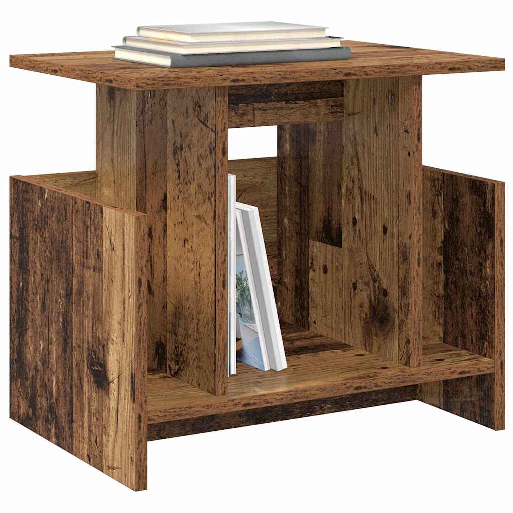 TV-standaard 2 pcs Oudhout 50 x 35 x 45 cm Bewerkt hout is nu te koop bij PeponiXL, paradijselijk wonen!