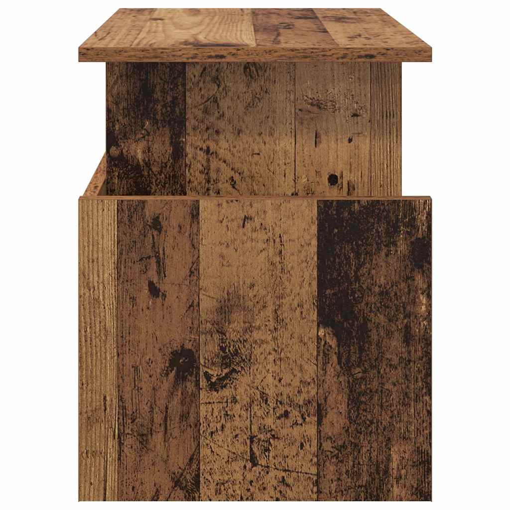 TV-standaard 2 pcs Oudhout 50 x 35 x 45 cm Bewerkt hout is nu te koop bij PeponiXL, paradijselijk wonen!