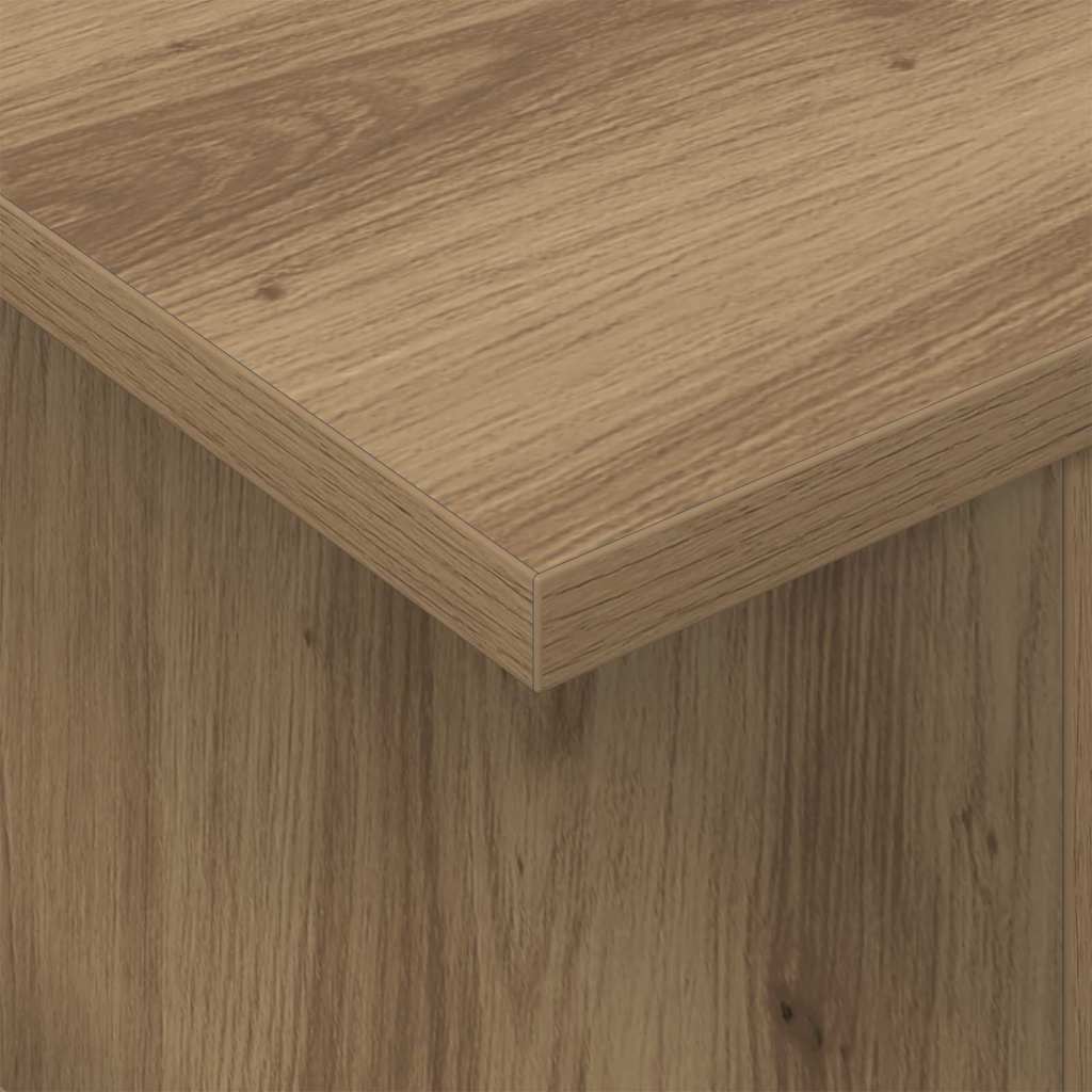 TV-standaard Artisan Eiken 50 x 35 x 45 cm Bewerkt hout is nu te koop bij PeponiXL, paradijselijk wonen!