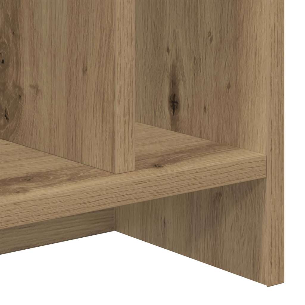 TV-standaard 2 pcs Artisan Eiken 50 x 35 x 45 cm Bewerkt hout is nu te koop bij PeponiXL, paradijselijk wonen!