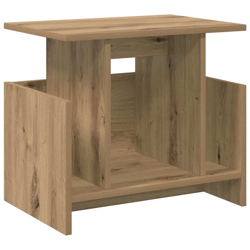 TV-standaard 2 pcs Artisan Eiken 50 x 35 x 45 cm Bewerkt hout is nu te koop bij PeponiXL, paradijselijk wonen!