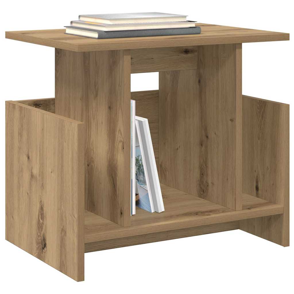 TV-standaard 2 pcs Artisan Eiken 50 x 35 x 45 cm Bewerkt hout is nu te koop bij PeponiXL, paradijselijk wonen!