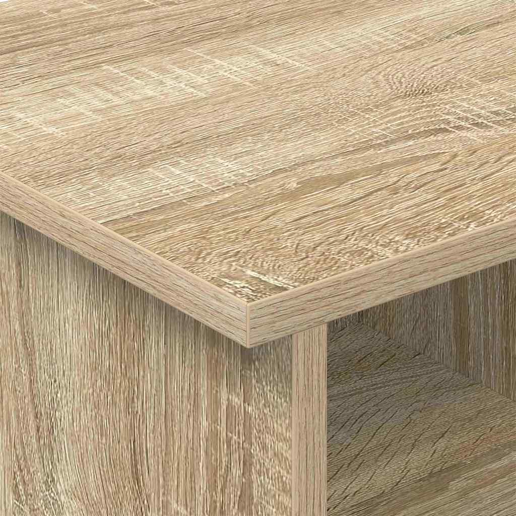 TV-standaard Sonoma Eiken 68,5 x 35 x 35 cm Bewerkt hout is nu te koop bij PeponiXL, paradijselijk wonen!