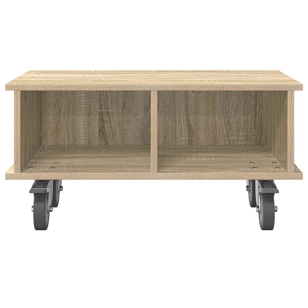 TV-standaard Sonoma Eiken 68,5 x 35 x 35 cm Bewerkt hout is nu te koop bij PeponiXL, paradijselijk wonen!