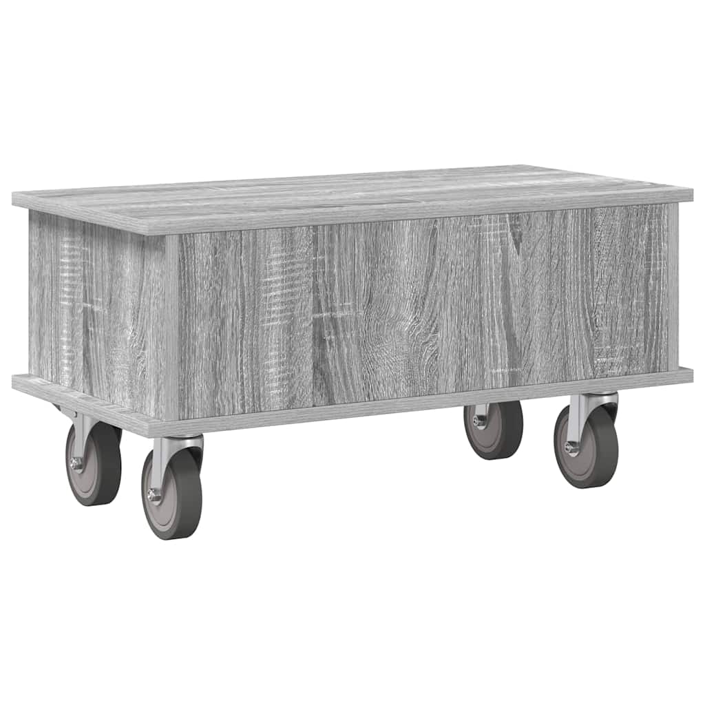 TV-standaard Grijs Sonoma 68,5 x 35 x 35 cm Bewerkt hout is nu te koop bij PeponiXL, paradijselijk wonen!