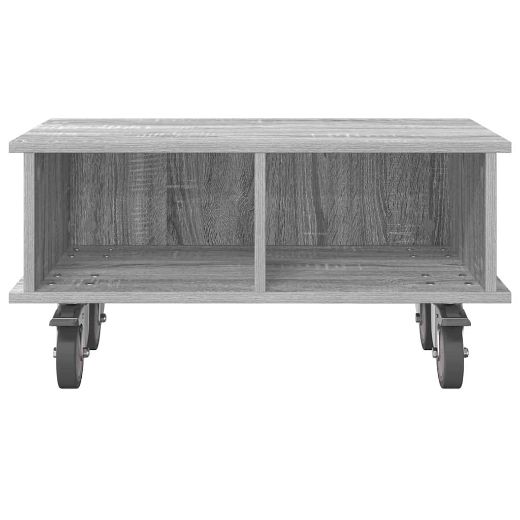 TV-standaard Grijs Sonoma 68,5 x 35 x 35 cm Bewerkt hout is nu te koop bij PeponiXL, paradijselijk wonen!