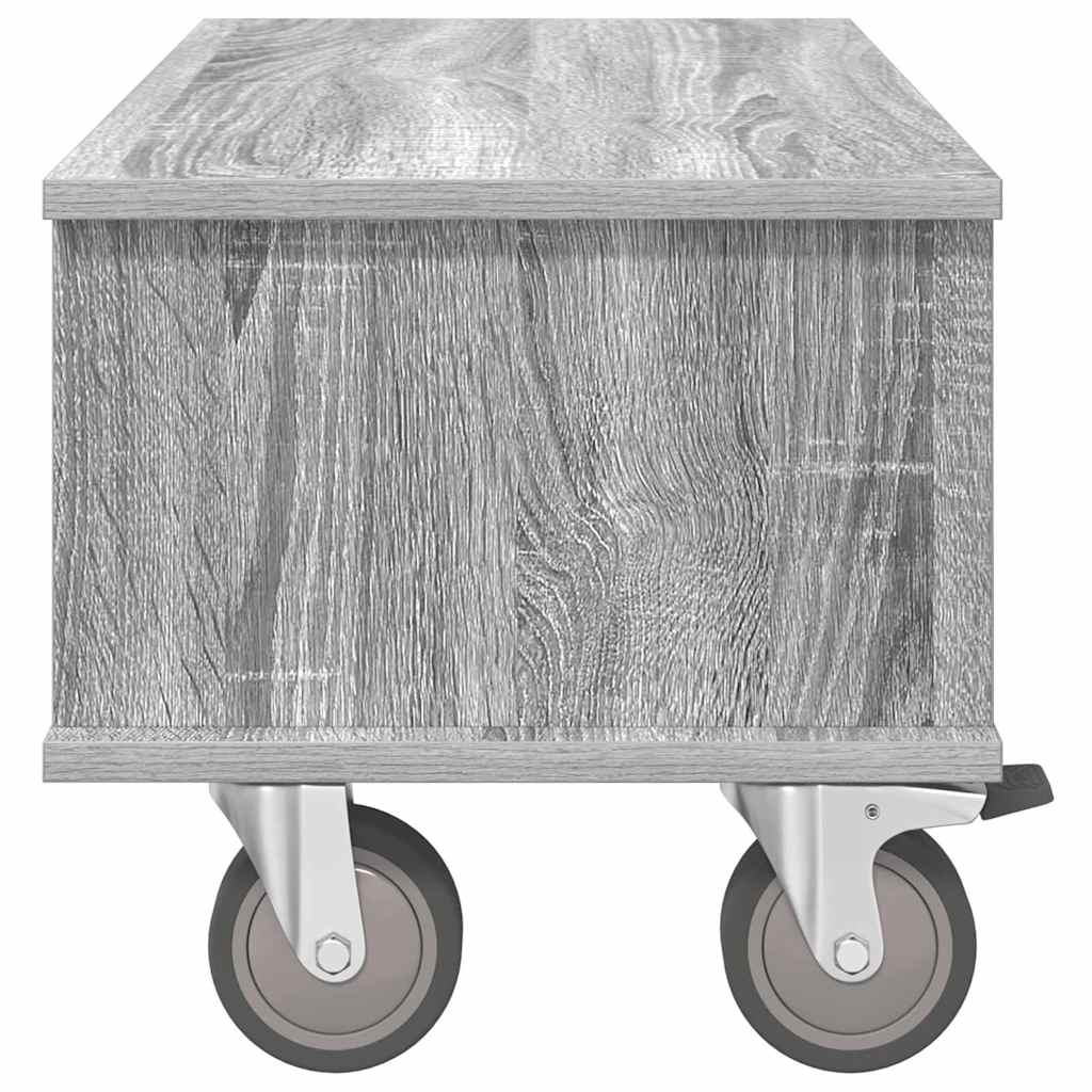 TV-standaard Grijs Sonoma 68,5 x 35 x 35 cm Bewerkt hout is nu te koop bij PeponiXL, paradijselijk wonen!