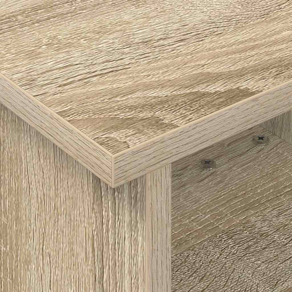 TV-standaard Sonoma Eiken 37 x 35 x 35 cm Bewerkt hout is nu te koop bij PeponiXL, paradijselijk wonen!