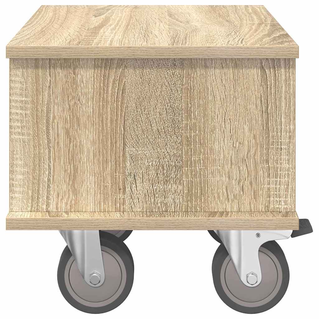 TV-standaard Sonoma Eiken 37 x 35 x 35 cm Bewerkt hout is nu te koop bij PeponiXL, paradijselijk wonen!