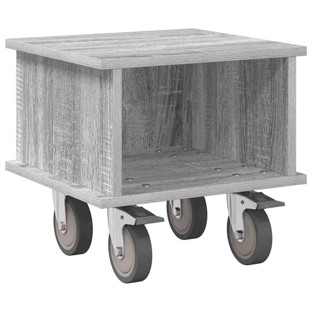 TV-standaard Grijs Sonoma 37 x 35 x 35 cm Bewerkt hout is nu te koop bij PeponiXL, paradijselijk wonen!