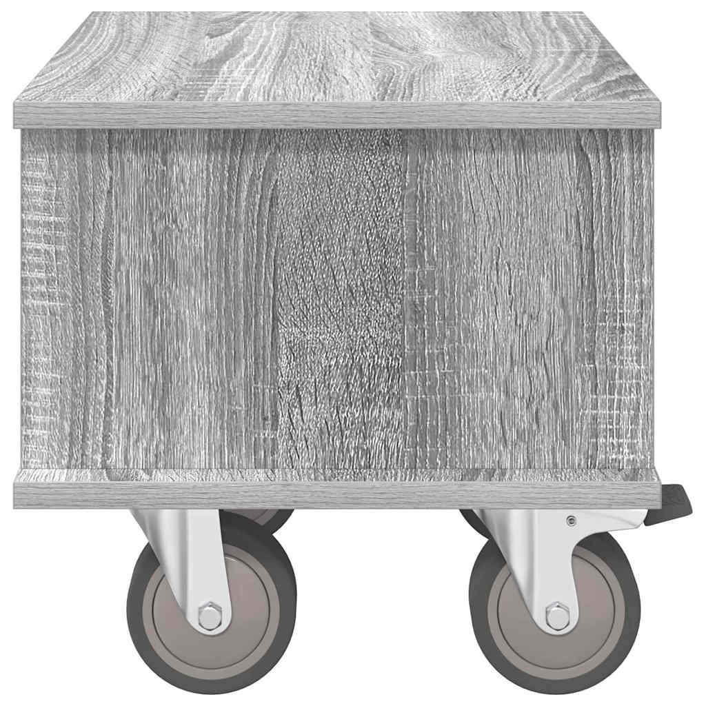 TV-standaard Grijs Sonoma 37 x 35 x 35 cm Bewerkt hout is nu te koop bij PeponiXL, paradijselijk wonen!
