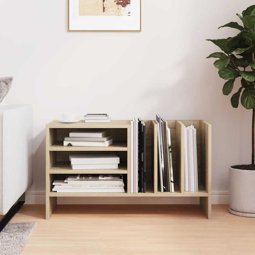 Platenkast Sonoma Eiken 78.5 x 35 x 45 cm Bewerkt hout is nu te koop bij PeponiXL, paradijselijk wonen!