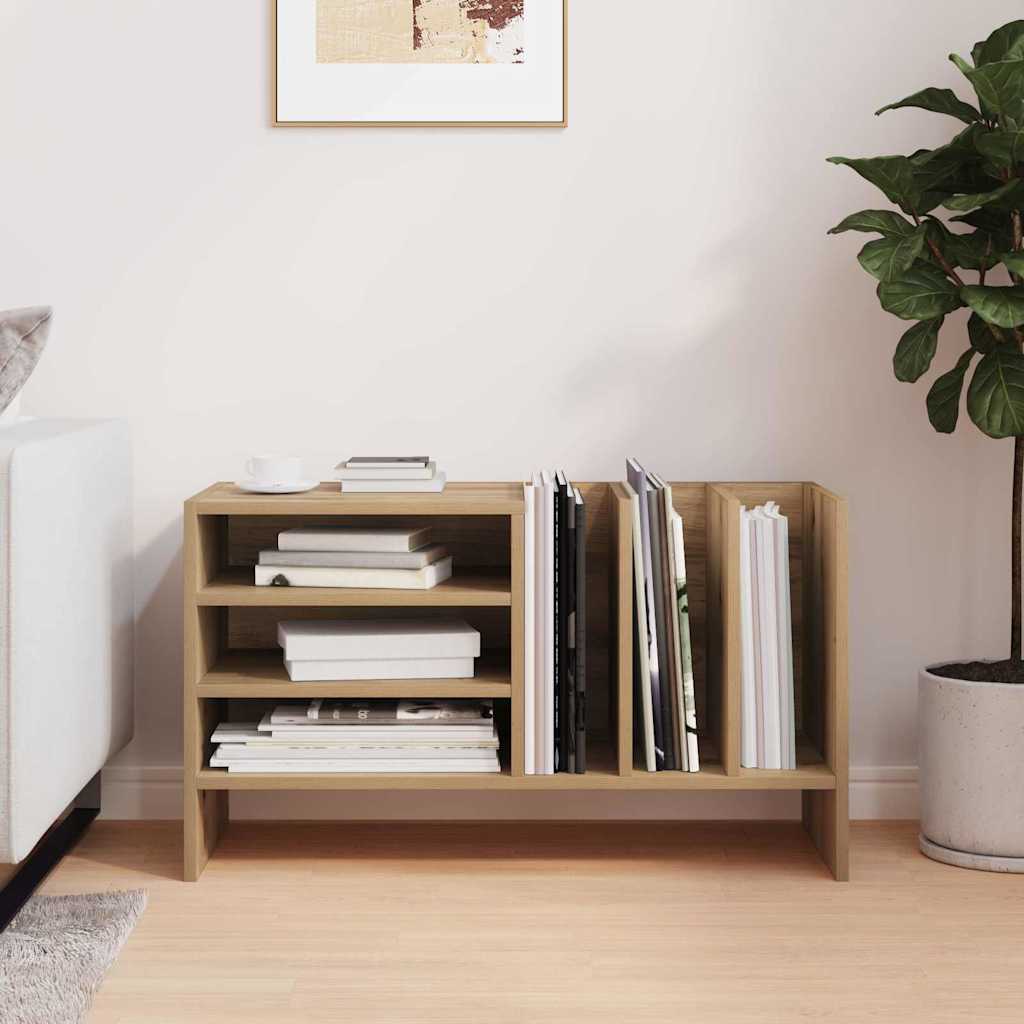Platenkast Artisan Eiken 78.5 x 35 x 45 cm Bewerkt hout is nu te koop bij PeponiXL, paradijselijk wonen!