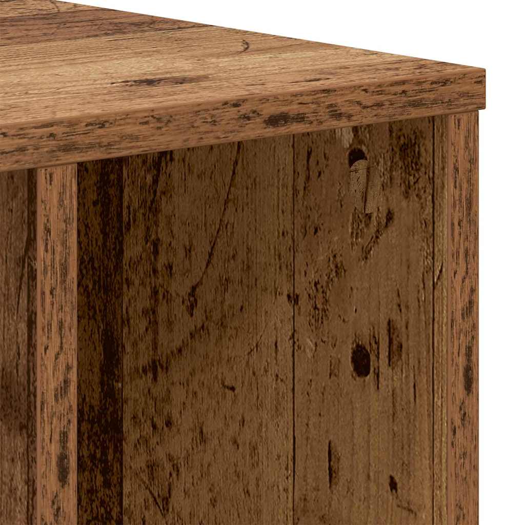Bijzettafel 2 pcs Oudhout 37 x 32 x 40 cm Bewerkt hout is nu te koop bij PeponiXL, paradijselijk wonen!