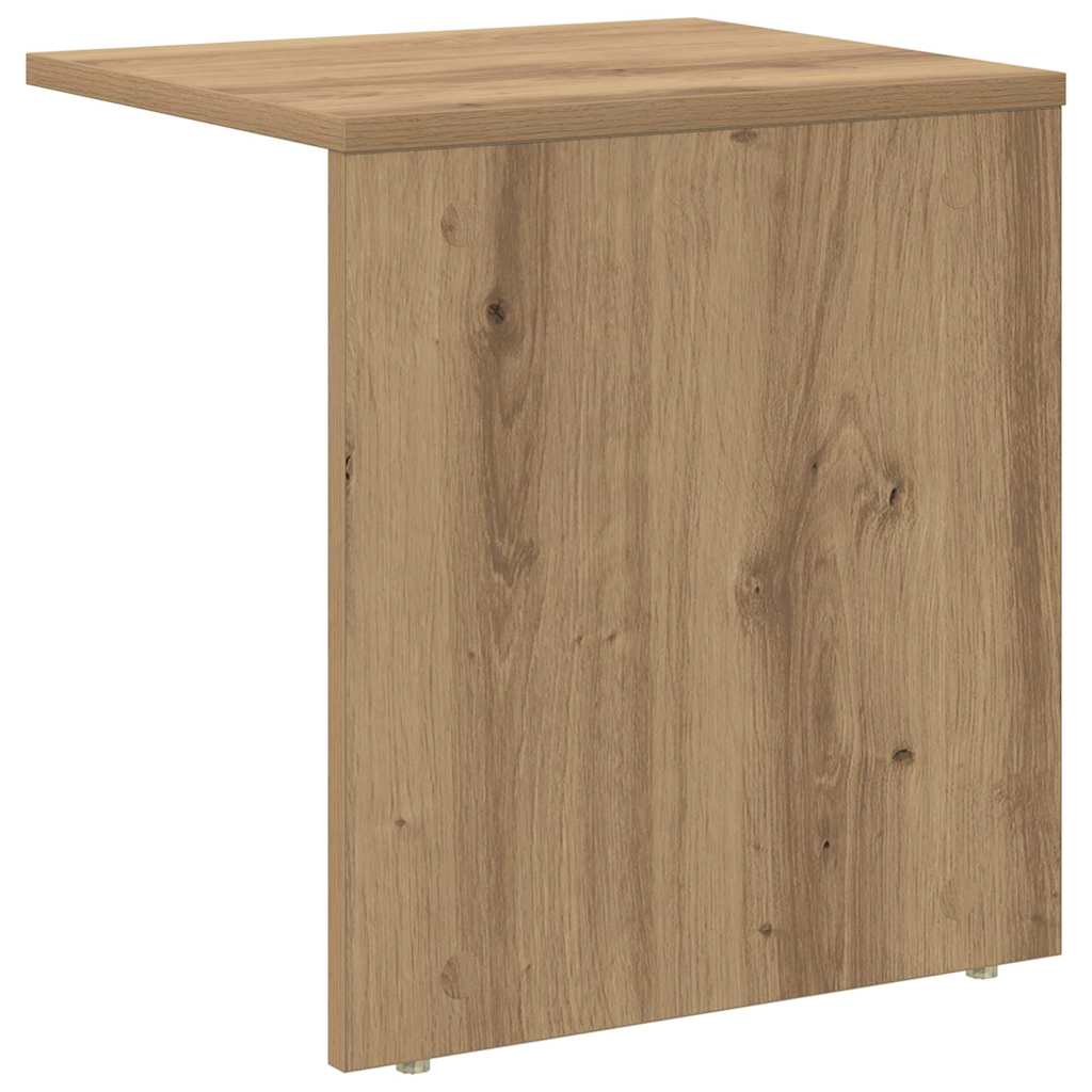 Bijzettafel Artisan Eiken 37 x 32 x 40 cm Bewerkt hout is nu te koop bij PeponiXL, paradijselijk wonen!