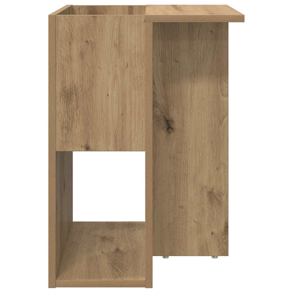 Bijzettafel Artisan Eiken 35 x 40 x 55 cm Bewerkt hout is nu te koop bij PeponiXL, paradijselijk wonen!