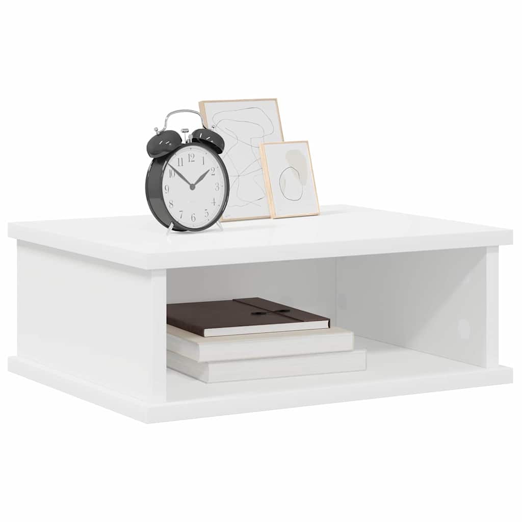 Nachtkastje 2 pcs Wit 40 x 31 x 15 cm Bewerkt hout is nu te koop bij PeponiXL, paradijselijk wonen!