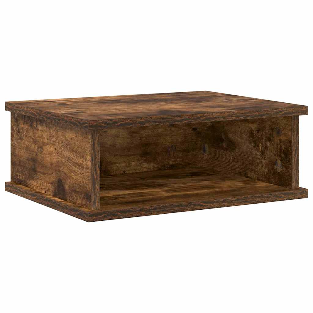 Nachtkastje Gerookt eiken 40 x 31 x 15 cm Bewerkt hout is nu te koop bij PeponiXL, paradijselijk wonen!