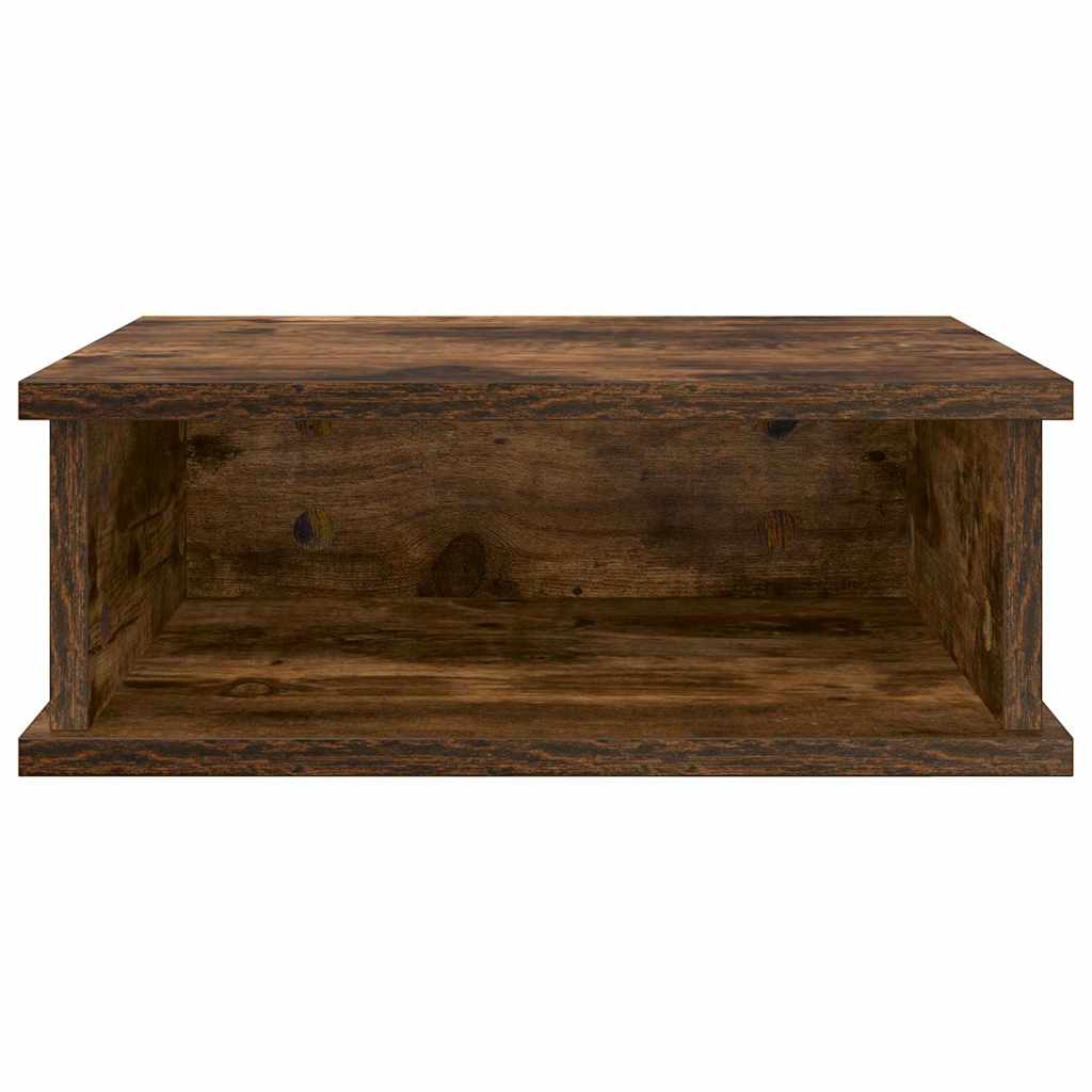 Nachtkastje Gerookt eiken 40 x 31 x 15 cm Bewerkt hout is nu te koop bij PeponiXL, paradijselijk wonen!