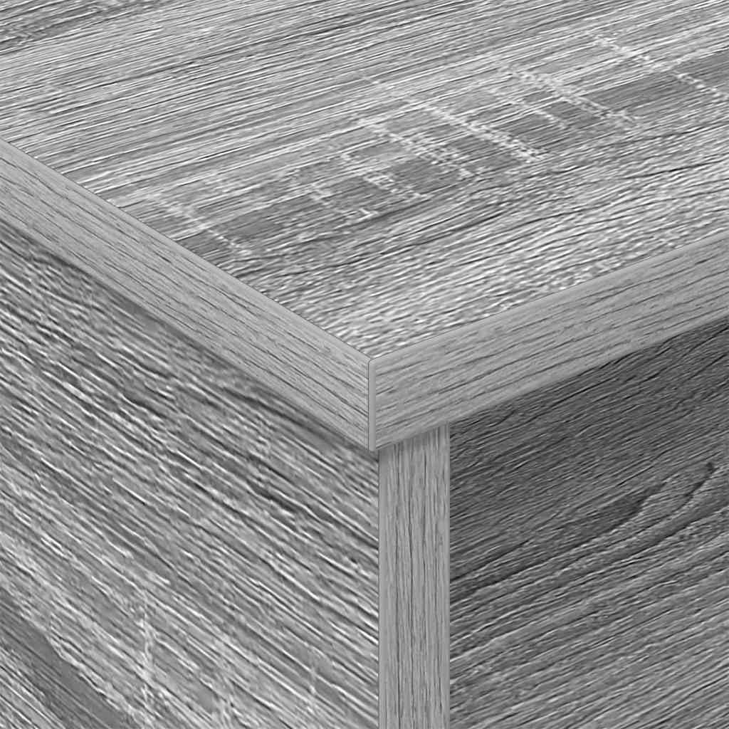 Nachtkastje Grijs Sonoma 40 x 31 x 15 cm Bewerkt hout is nu te koop bij PeponiXL, paradijselijk wonen!