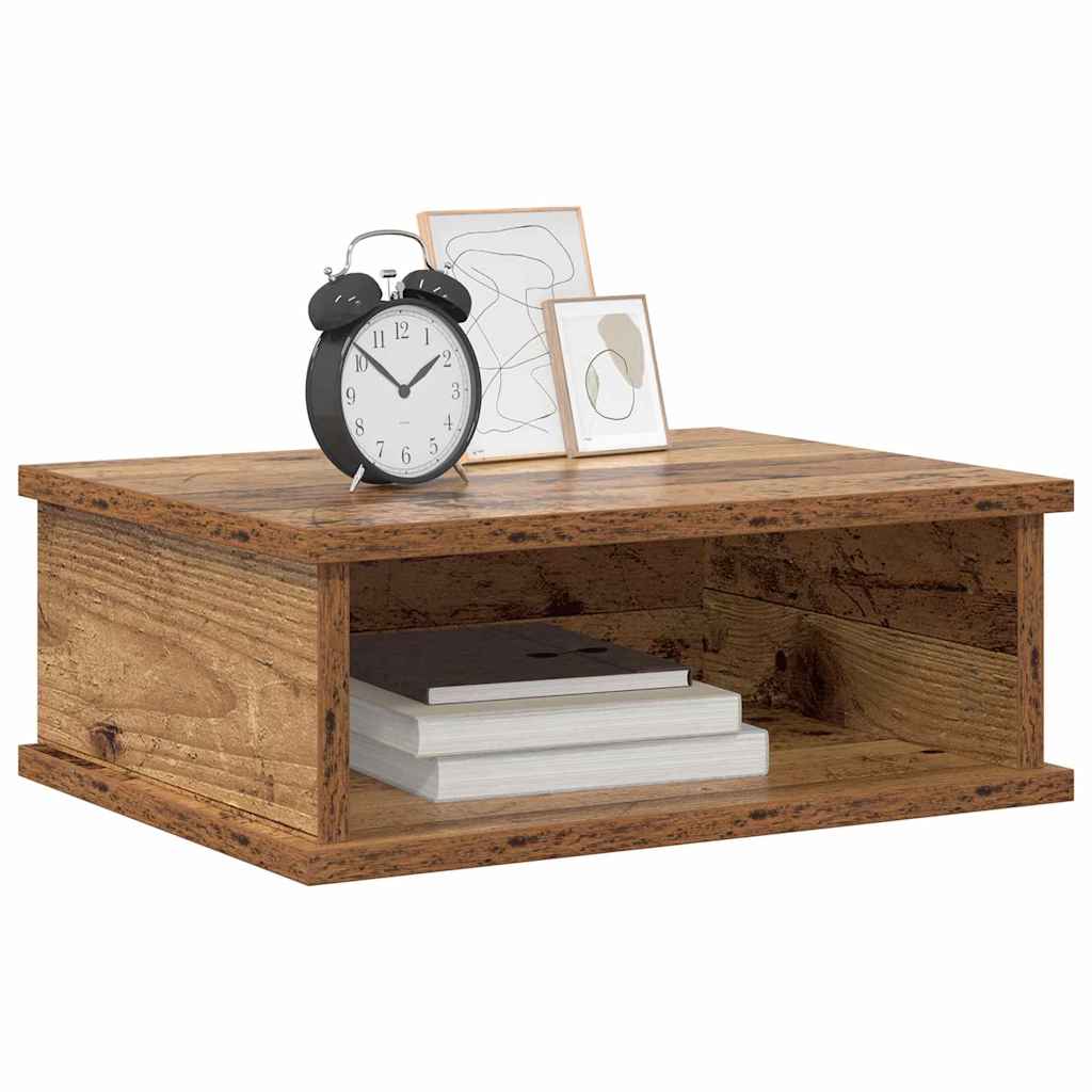 Nachtkastje Oudhout 40 x 31 x 15 cm Bewerkt hout is nu te koop bij PeponiXL, paradijselijk wonen!