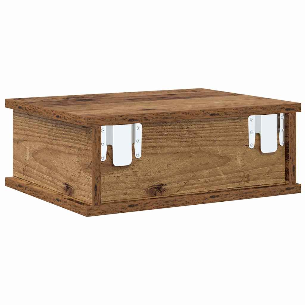 Nachtkastje 2 pcs Oudhout 40 x 31 x 15 cm Bewerkt hout is nu te koop bij PeponiXL, paradijselijk wonen!
