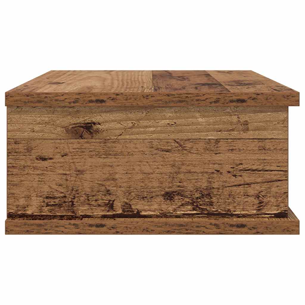 Nachtkastje 2 pcs Oudhout 40 x 31 x 15 cm Bewerkt hout is nu te koop bij PeponiXL, paradijselijk wonen!