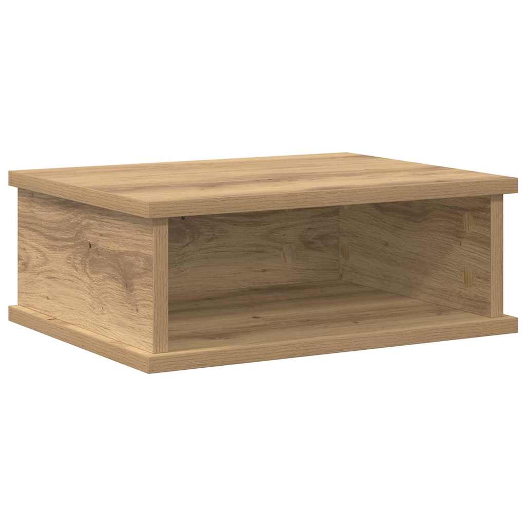 Nachtkastje 2 pcs Artisan Eiken 40 x 31 x 15 cm Bewerkt hout is nu te koop bij PeponiXL, paradijselijk wonen!