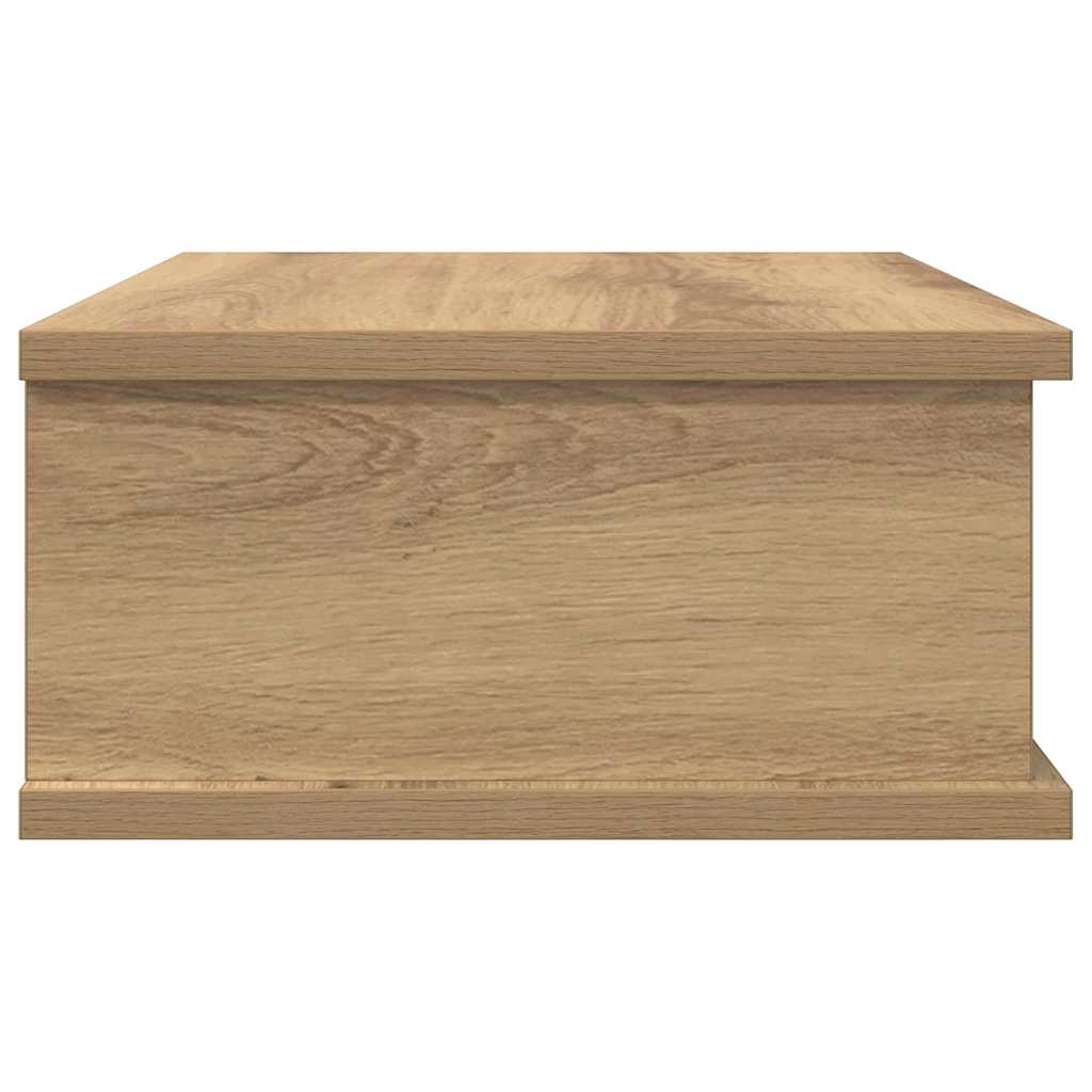 Nachtkastje 2 pcs Artisan Eiken 40 x 31 x 15 cm Bewerkt hout is nu te koop bij PeponiXL, paradijselijk wonen!