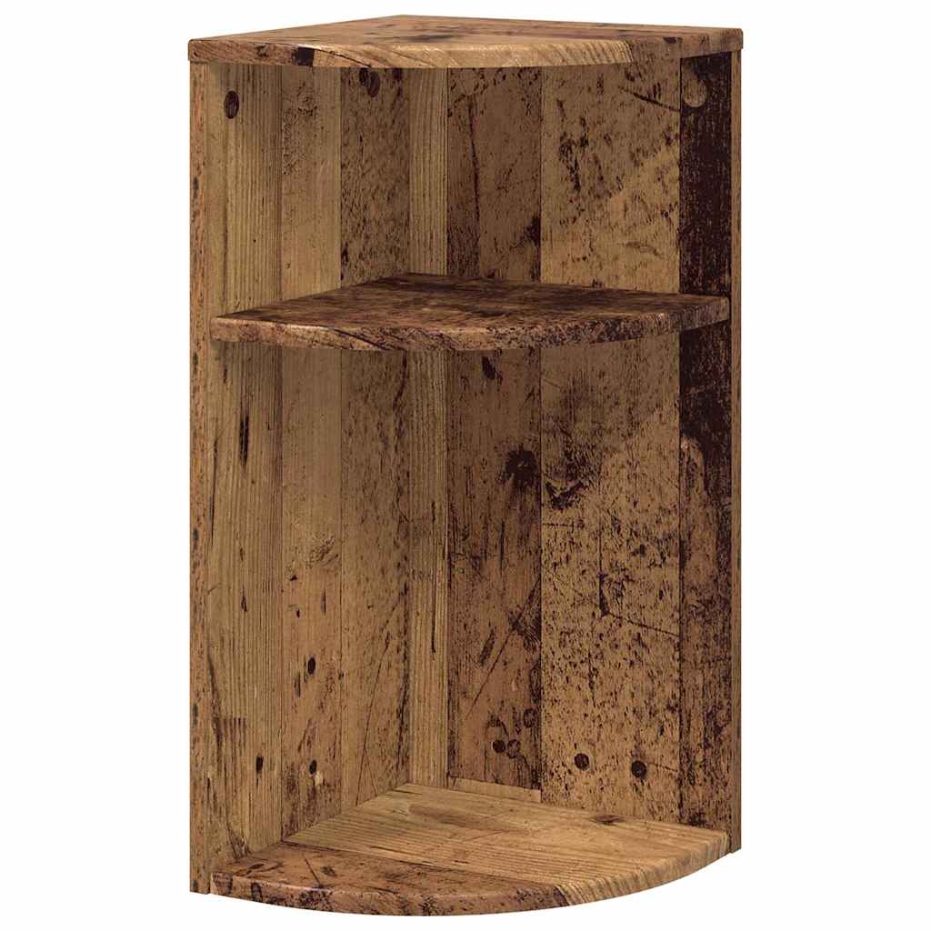Bijzettafel Oudhout 29,6 x 29,6 x 60 cm Bewerkt hout is nu te koop bij PeponiXL, paradijselijk wonen!