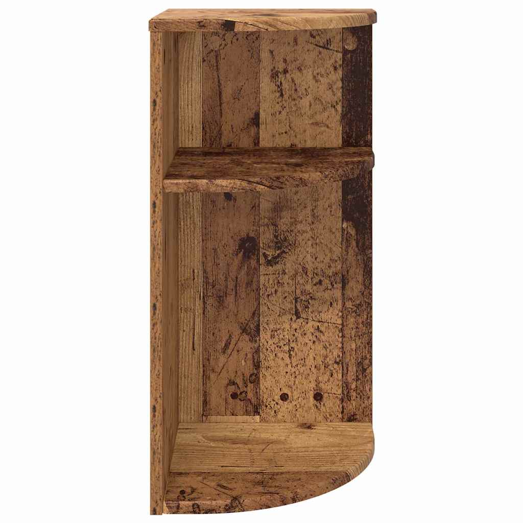 Bijzettafel Oudhout 29,6 x 29,6 x 60 cm Bewerkt hout is nu te koop bij PeponiXL, paradijselijk wonen!