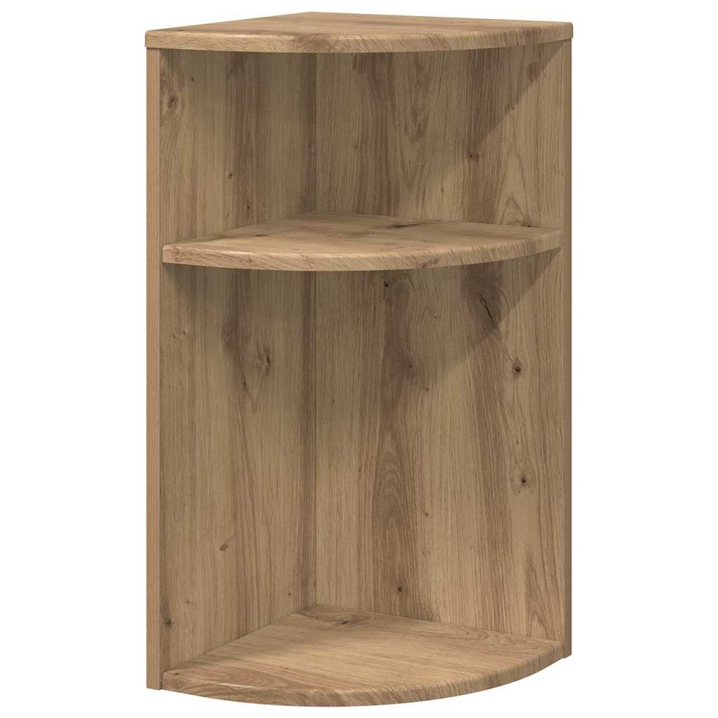 Bijzettafel Artisan Eiken 29,6 x 29,6 x 60 cm Bewerkt hout is nu te koop bij PeponiXL, paradijselijk wonen!