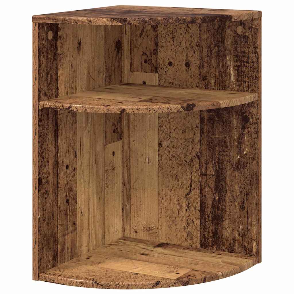 Bijzettafel Oudhout 39,7 x 39,7 x 60 cm Bewerkt hout is nu te koop bij PeponiXL, paradijselijk wonen!