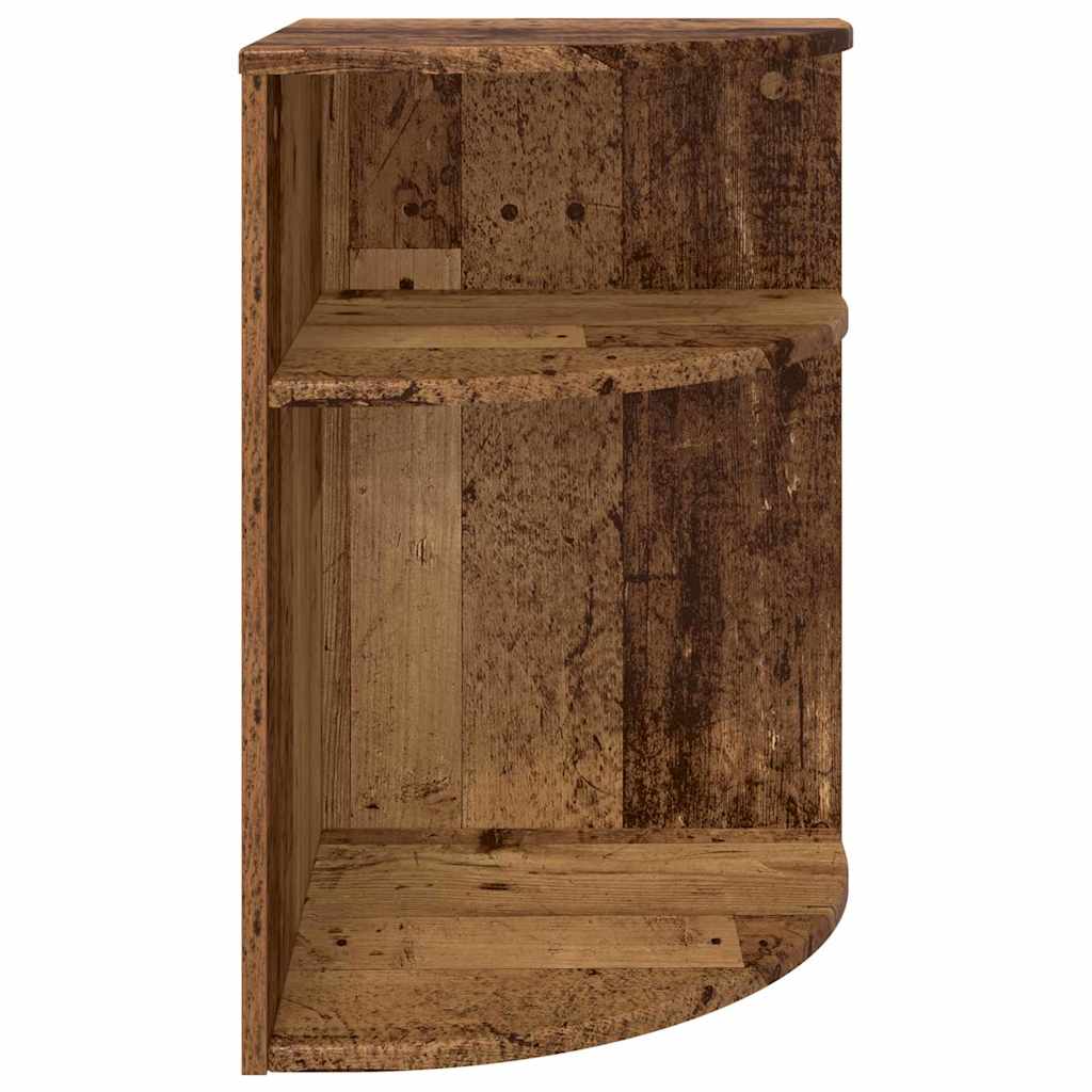 Bijzettafel Oudhout 39,7 x 39,7 x 60 cm Bewerkt hout is nu te koop bij PeponiXL, paradijselijk wonen!