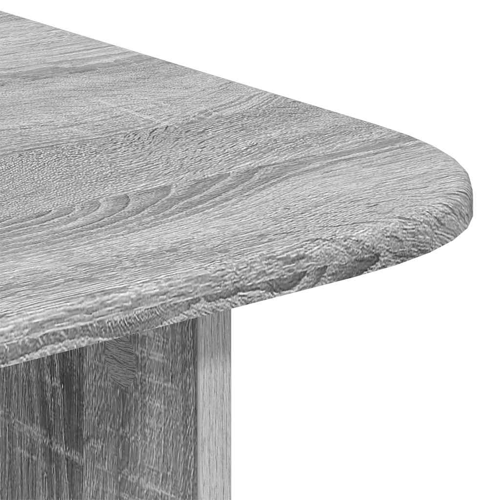 Salontafel Grijs Sonoma 93 x 53 x 33 cm Bewerkt hout is nu te koop bij PeponiXL, paradijselijk wonen!