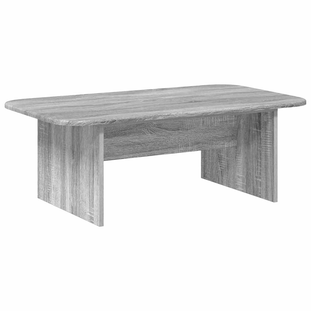 Salontafel Grijs Sonoma 93 x 53 x 33 cm Bewerkt hout is nu te koop bij PeponiXL, paradijselijk wonen!