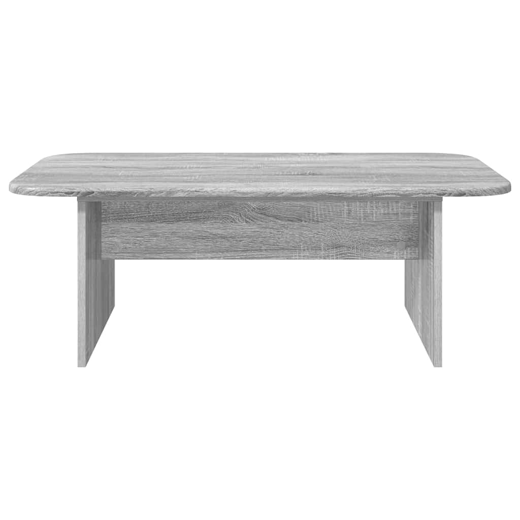 Salontafel Grijs Sonoma 93 x 53 x 33 cm Bewerkt hout is nu te koop bij PeponiXL, paradijselijk wonen!