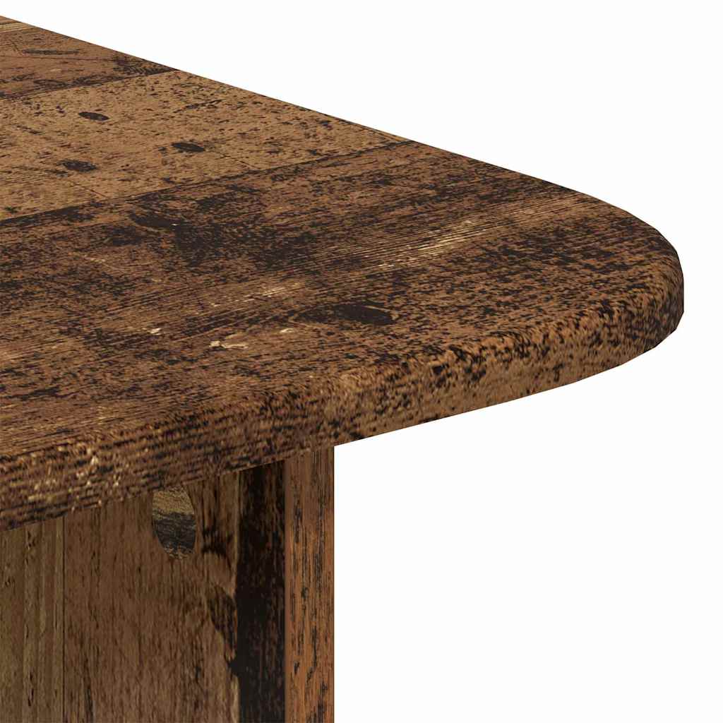 Salontafel Oudhout 93 x 53 x 33 cm Bewerkt hout is nu te koop bij PeponiXL, paradijselijk wonen!