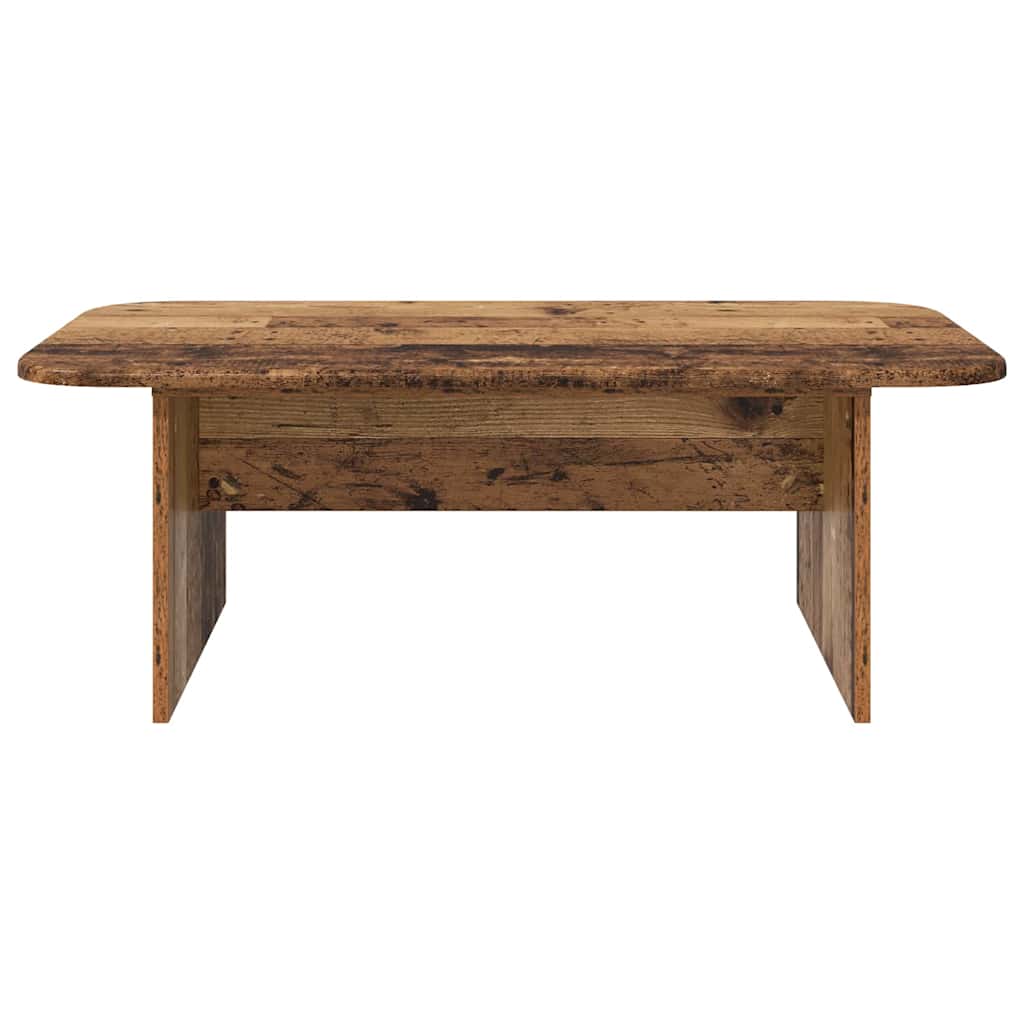 Salontafel Oudhout 93 x 53 x 33 cm Bewerkt hout is nu te koop bij PeponiXL, paradijselijk wonen!