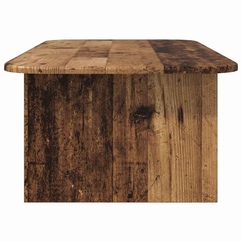 Salontafel Oudhout 93 x 53 x 33 cm Bewerkt hout is nu te koop bij PeponiXL, paradijselijk wonen!