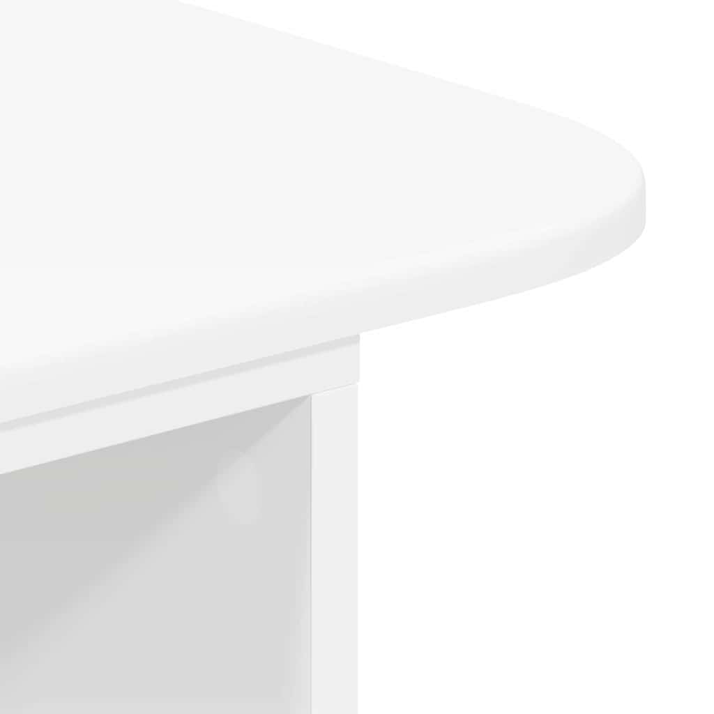 Wandtafel Wit 93 x 40 x 75 cm Bewerkt hout is nu te koop bij PeponiXL, paradijselijk wonen!