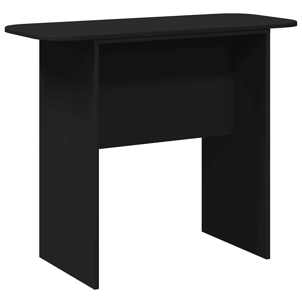 Wandtafel Zwart 93 x 40 x 75 cm Bewerkt hout is nu te koop bij PeponiXL, paradijselijk wonen!