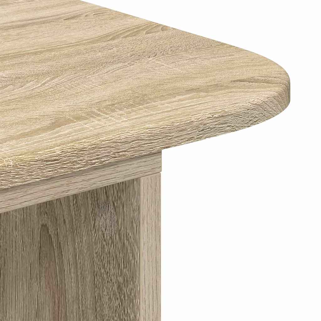 Wandtafel Sonoma Eiken 93 x 40 x 75 cm Bewerkt hout is nu te koop bij PeponiXL, paradijselijk wonen!