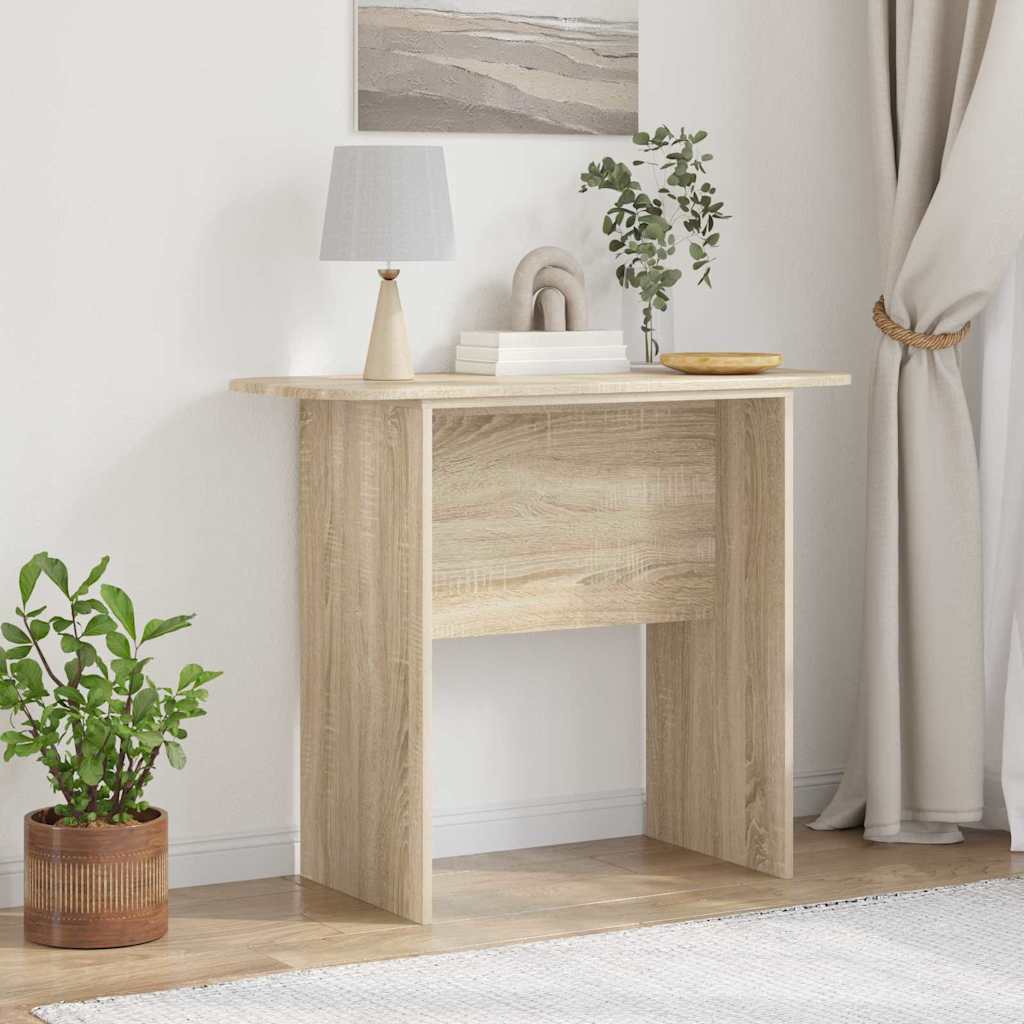 Wandtafel Sonoma Eiken 93 x 40 x 75 cm Bewerkt hout is nu te koop bij PeponiXL, paradijselijk wonen!