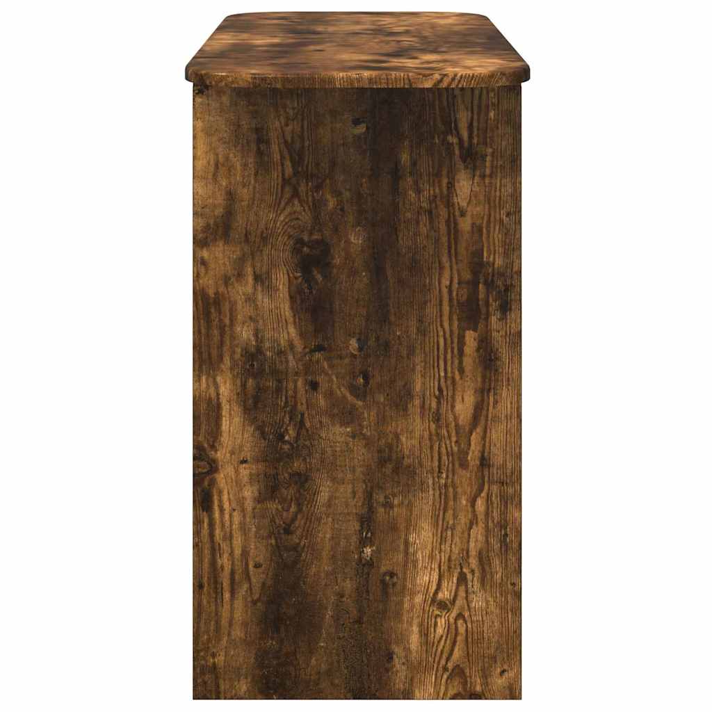 Wandtafel Gerookt eiken 93 x 40 x 75 cm Bewerkt hout is nu te koop bij PeponiXL, paradijselijk wonen!