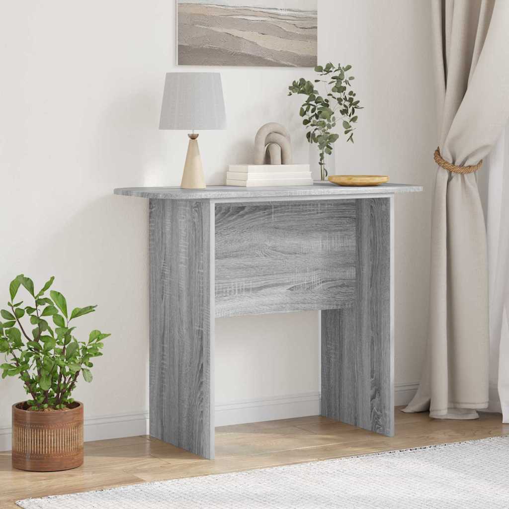 Wandtafel Grijs Sonoma 93 x 40 x 75 cm Bewerkt hout is nu te koop bij PeponiXL, paradijselijk wonen!