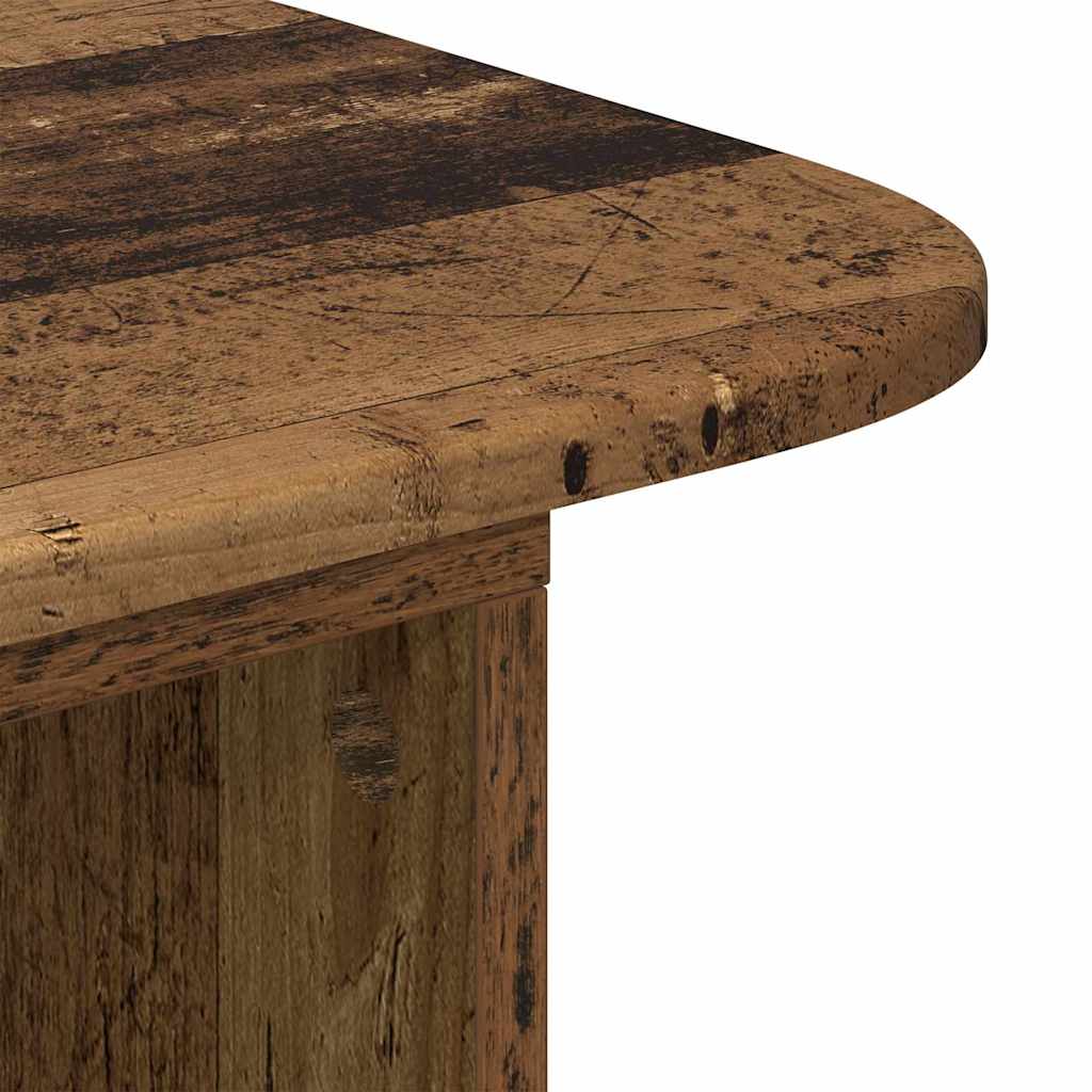 Wandtafel Oudhout 93 x 40 x 75 cm Bewerkt hout is nu te koop bij PeponiXL, paradijselijk wonen!