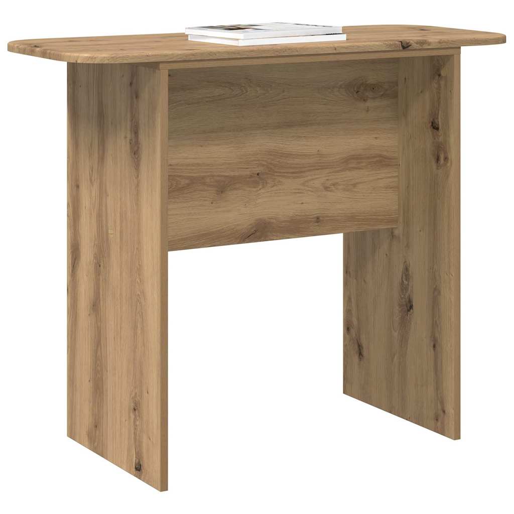 Wandtafel Artisan Eiken 93 x 40 x 75 cm Bewerkt hout is nu te koop bij PeponiXL, paradijselijk wonen!